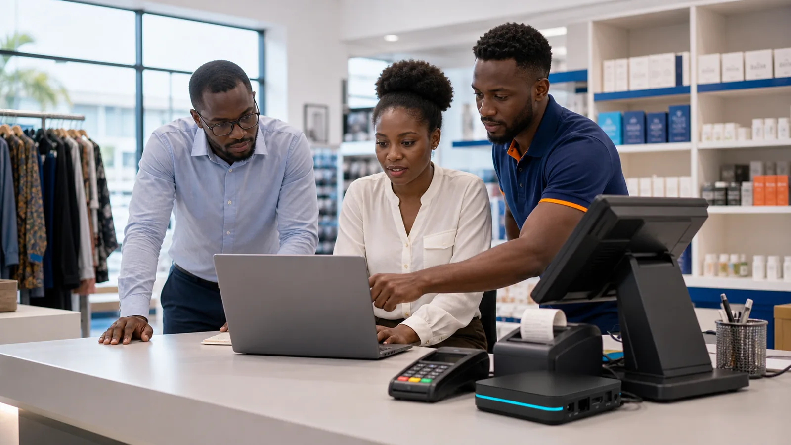 Flux ERP et POS connecté à une couche de conformité